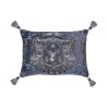 'Regal Stag Blue' Large Cushion