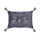 Coussin "Regal Stag Bleu" Large