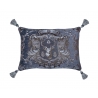 Coussin "Regal Stag Bleu" Large