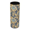 Round tapestry umbrella stand, ‘Anemone Bleue’