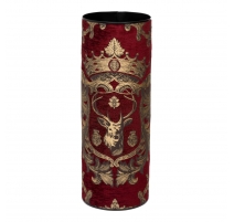 Porte parapluie rond en tapisserie "Regal stag"
