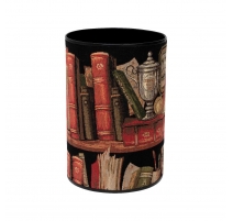 Corbeille à papier "Livres"
