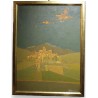 Tableau \"Casentino\" signé A FREYMOND 81