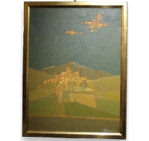 Tableau "Casentino" signé A FREYMOND 81