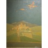Tableau \"Casentino\" signé A FREYMOND 81