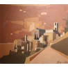 Tableau \"Todi\" signé A FREYMOND 76