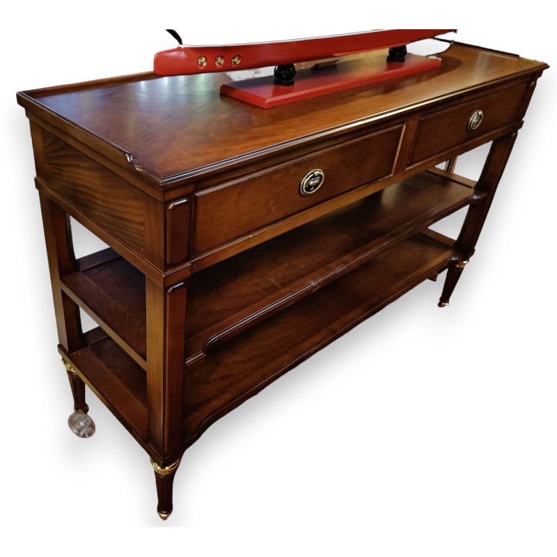 Louis XVI-style sideboard in cherry wood