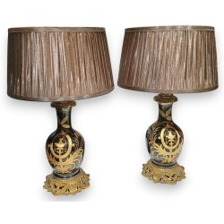  Paire de lampes Napoléon III. sur  Moinat SA  - Antiquités décoration