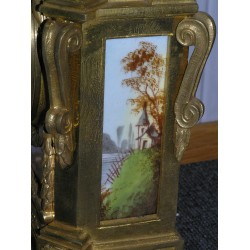 French Louis XVI-style clock. Available from Moinat SA – Antiques and home décor