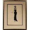 Paire de dessins "Silhouettes" EK 2007