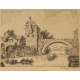 Gravure "Pont" signée K. HAUGER 1827