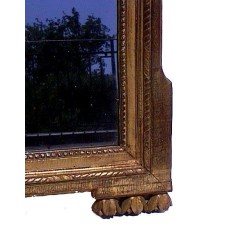  Miroir Louis XVI avec fronton sculpté. sur  Moinat SA  - Antiquités décoration