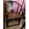 Paire de fauteuils chinois en Huanghuali
