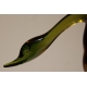 Canard en verre "Harmony" vert et jaune
