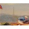 Tableau \"Grand Prix de Paris\" signé Eug. PECHAUBES