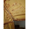 Yellow Art Nouveau fireplace at  Moinat SA  - Antiques and home décor