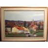 Tableau \"Chevrier\" signé R. GUIGNARD