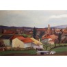 Tableau \"Chevrier\" signé R. GUIGNARD