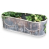 Jardinière en plomb décor urne