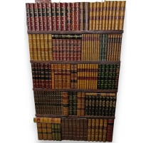 Panneau de faux livres moulés