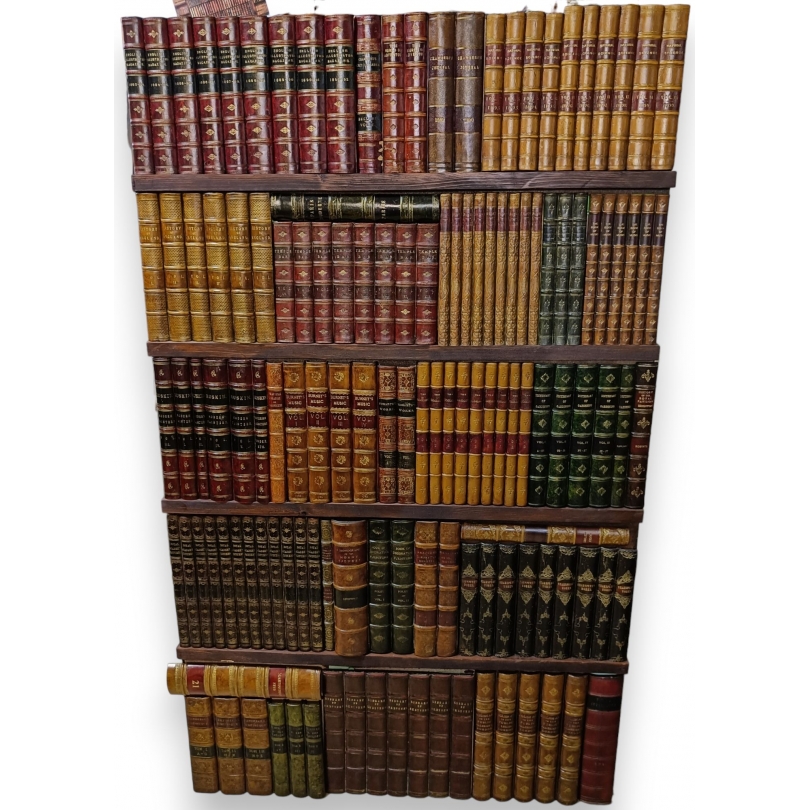 Panneau de faux livres moulés