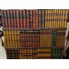 Panel of moulded faux books