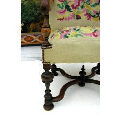 Louis XIII-style armchair. Available from  Moinat SA  - Antiques and home décor