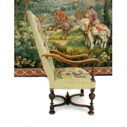 Louis XIII-style armchair. Available from  Moinat SA  - Antiques and home décor