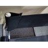 Fauteuil en métal chromé et plastique