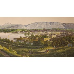 Engraving, signed DUBOIS.  by Moinat SA  – Antiques and decorative items –  Engravings, lithographs