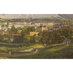 Engraving, signed DUBOIS.  by Moinat SA  – Antiques and decorative items –  Engravings, lithographs