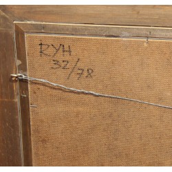 Tableau \"Bern\" signé R.Y. HAUSER