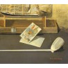 Tableau \"Souvenirs de Marin\" signé R.Y. HAUSER