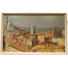 Tableau \"Siena\" signé R.Y. HAUSER