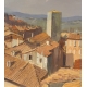 Tableau "Siena" signé R.Y. HAUSER