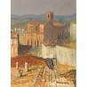 Tableau \"Siena\" signé R.Y. HAUSER