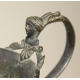 Coupe au satyre et nymphe en bronze