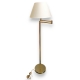 Lampadaire modèle "Madrid" en laiton poli