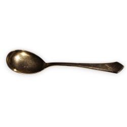 Cuillère à glace en métal argenté "Locarno"