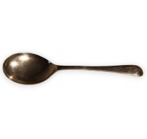 Cuillère à glace en métal argenté