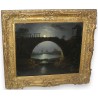 Paintings | Painting: ‘Romantic Scene, Moonlight’ by Moinat SA  – Antiques and home décor