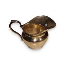 Pot à lait en métal argenté