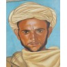 Pastellbild „Touareg“, signiert von René MARTIN auf Moinat SA – Antiquitäten und Dekorationsgegenstände – Gouachen, Aquarelle, P