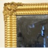  Miroir Napoléon III rectangulaire en bois doré sur  Moinat SA  - Antiquités décoration