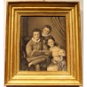 Dessin "Portrait de trois enfants"