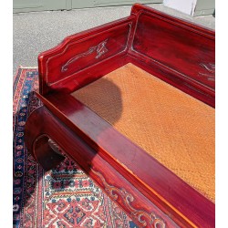 Lit de repos chinois, assise tressée