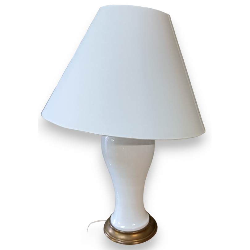 Lampe en faïence 1960