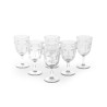 Set of 6 ‘Visages’ wine glasses