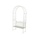 Banc de jardin Rockford avec pergola, beige