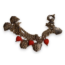 Bracelet en argent 925 Coeurs rose Folli Follie